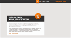 Desktop Screenshot of creatives-at-work.de